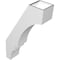 Ekena Millwork 5 1/2-in. W x 16-in. D x 28-in. H Balboa Architectural Grade PVC Knee Brace BRCP055X16X28BOA - alternate 4